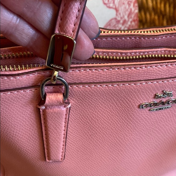 Coach Pink and Silver Crossbody Bag - Picture 12 of 16